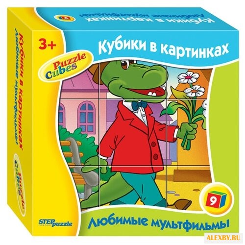 Кубики-пазлы Step puzzle