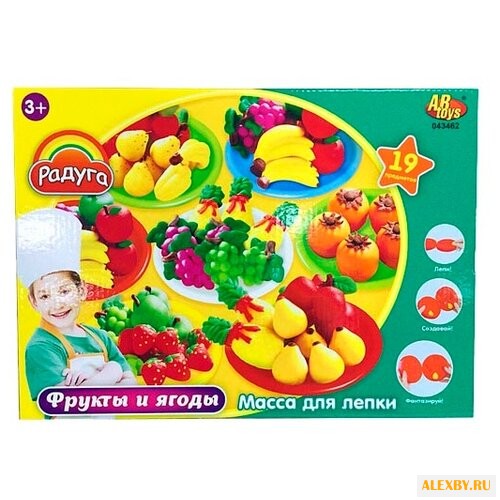 Масса для лепки ABtoys Радуга