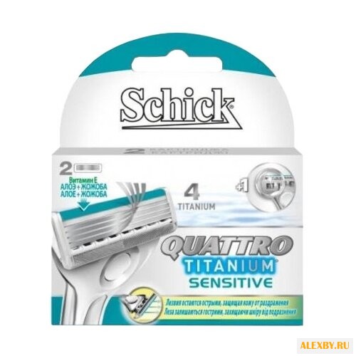 Сменные лезвия Schick Quattro