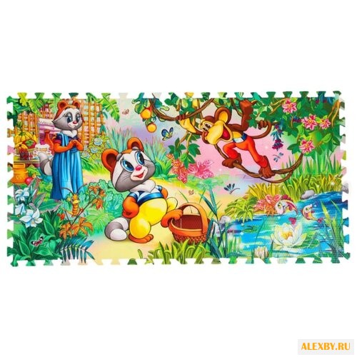 Коврик-пазл Играем вместе