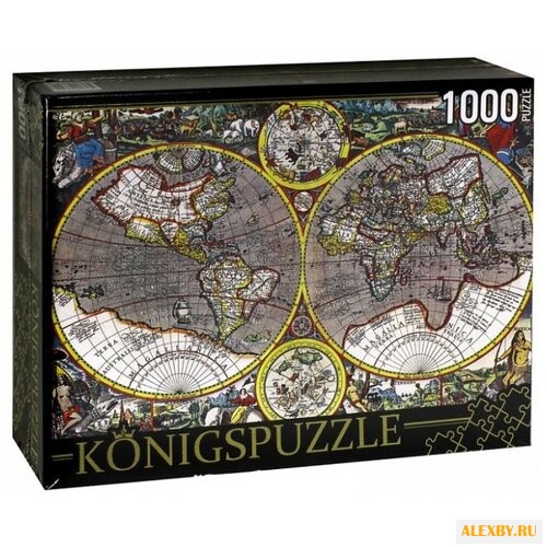 Пазл Рыжий кот Konigspuzzle