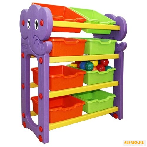 Стеллаж Happy Box 4 секции