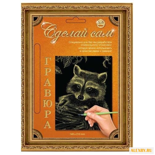 Гравюра Лапландия Енот 38013