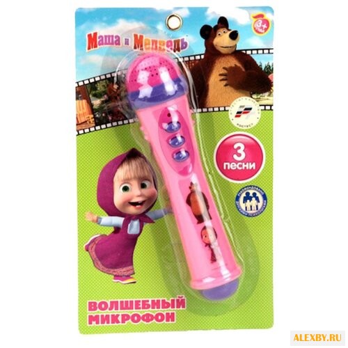 Умка микрофон Маша и Медведь