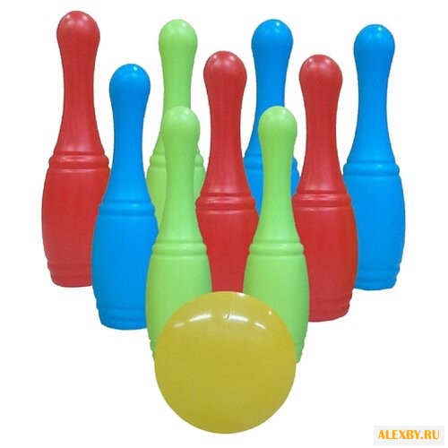 Набор для боулинга Рыжий кот 10