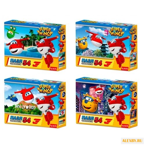 Пазл Origami SuperWings 02994 в