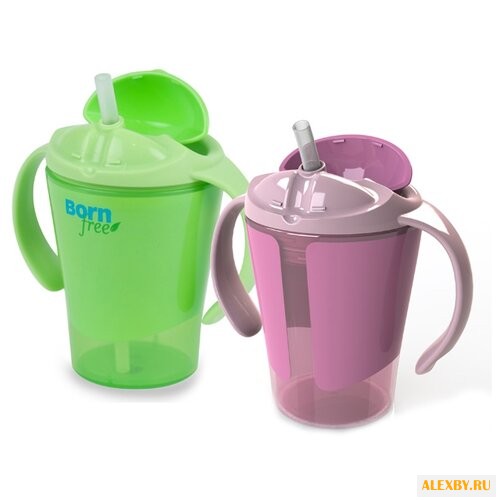 Набор поильников с трубочкой