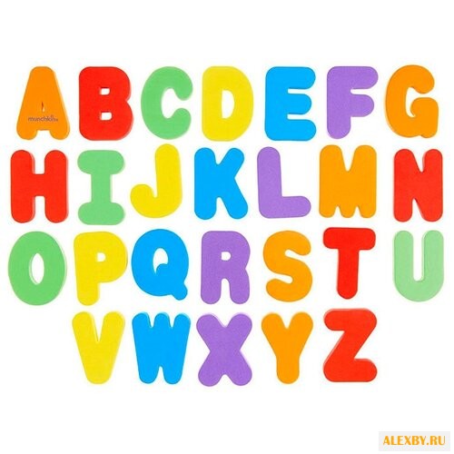 Набор для ванной Munchkin Буквы