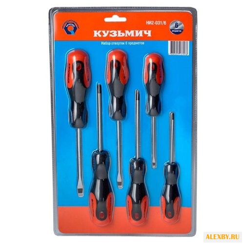 Набор отверток Кузьмич НИ2-031 6