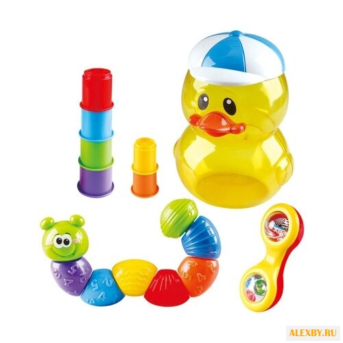 Пирамидка-сортер PlayGo 3 в 1