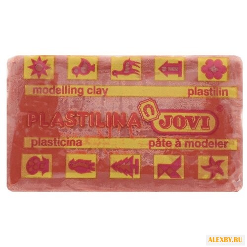 Пластилин JOVI Коричневый 50 г