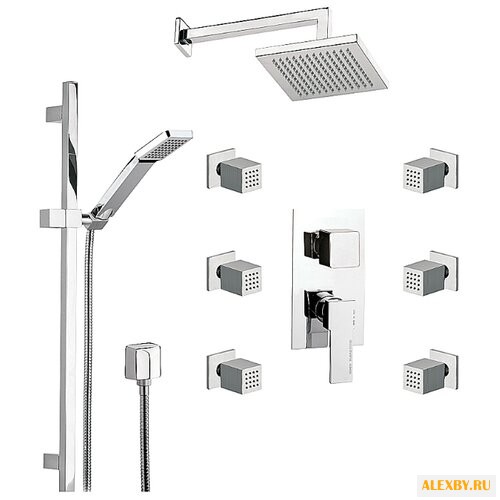 Верхний душ Remer Qubika Q 93 7