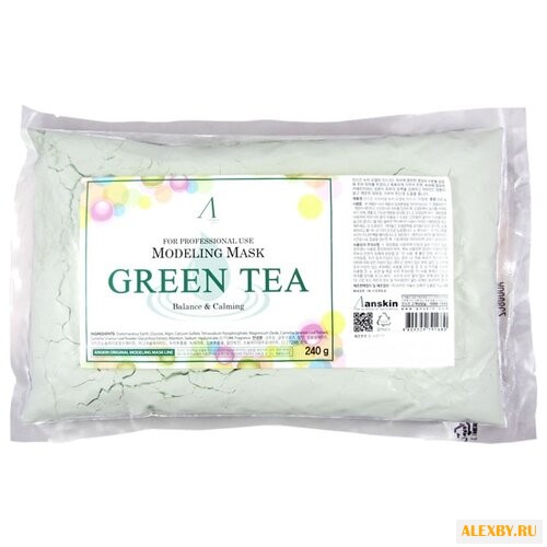Anskin маска альгинатная Green