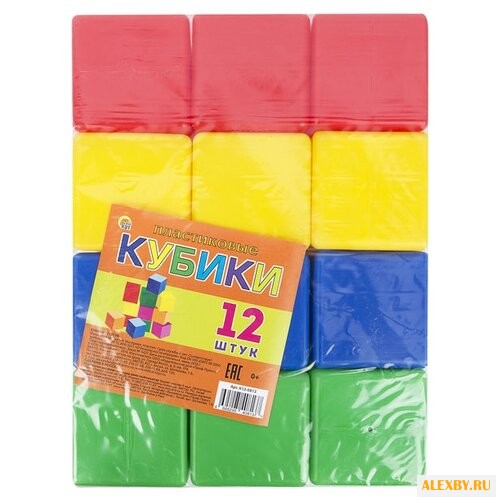 Кубики Рыжий кот выдувные