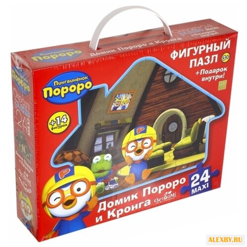 Пазл Origami Пингвиненок Пороро