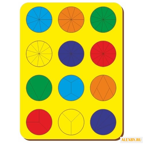 Рамка-вкладыш Woodland Дроби 12