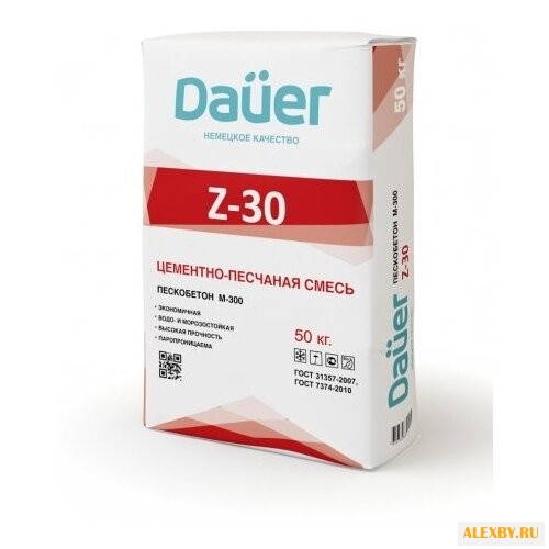 Пескобетон Dauer М300 25 кг