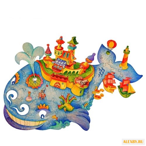 Пазл Woody Чудо-Юдо Рыба-Кит