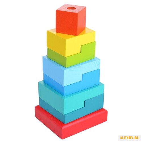Пирамидка Alatoys Ступеньки 8