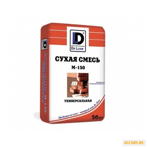 Пескобетон De Luxe М-150 50 кг