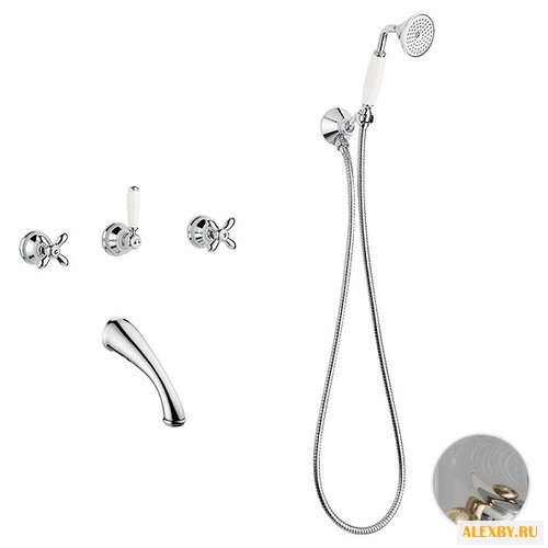 Двухрычажный смеситель для