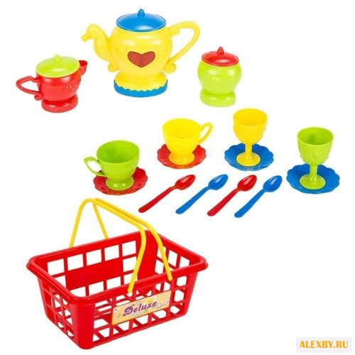 Набор посуды Игруша в корзинке
