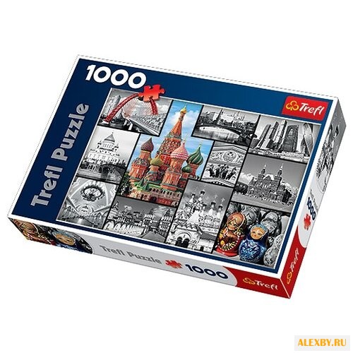 Пазл Trefl Москва коллаж 10380
