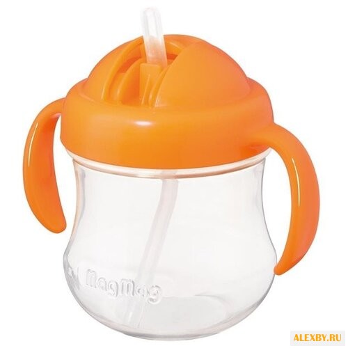 Поильник с трубочкой Pigeon