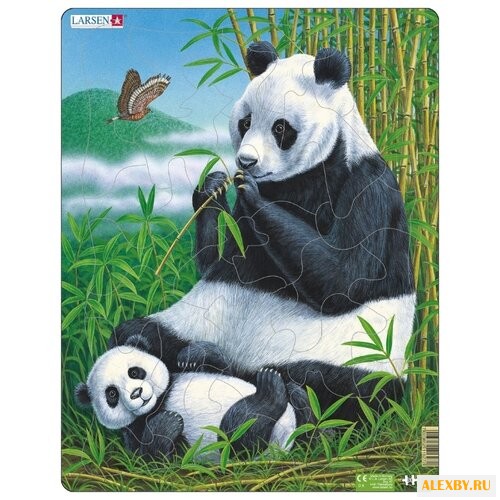 Рамка-вкладыш Larsen Панда D5