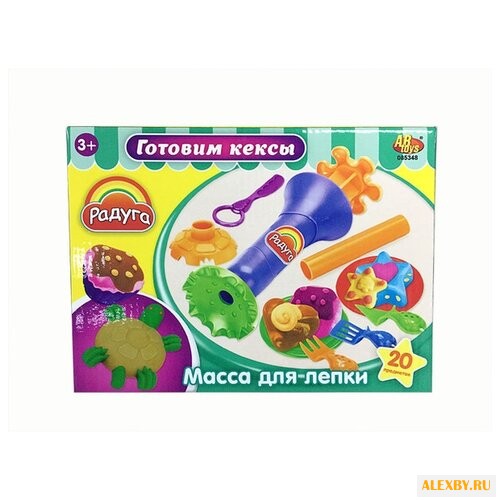 Масса для лепки ABtoys Радуга