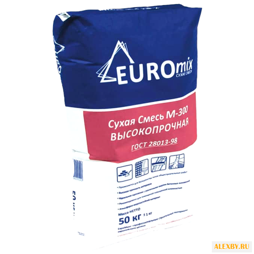 Пескобетон EUROmix М-300 50 кг