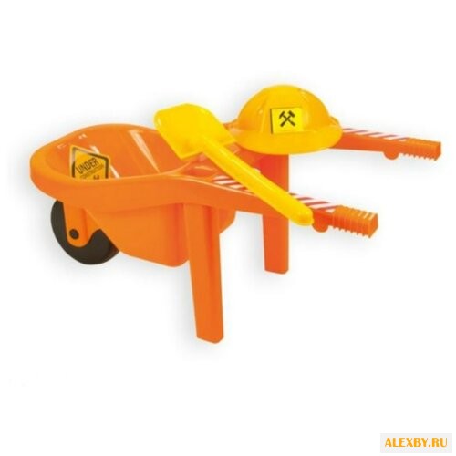 ZEBRATOYS Тачка с каской и