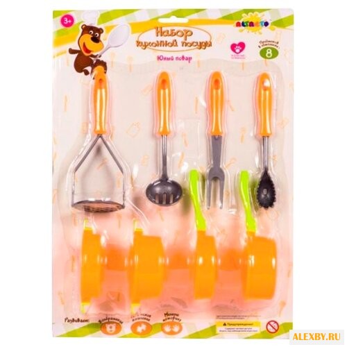 Набор посуды Altacto Юный повар