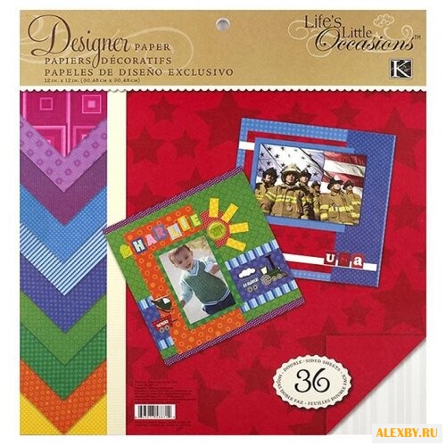 Бумага K&Company 31х31 см 36