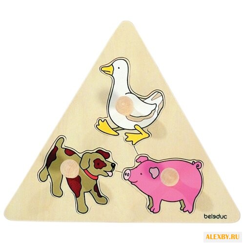 Рамка-вкладыш Beleduc Животные