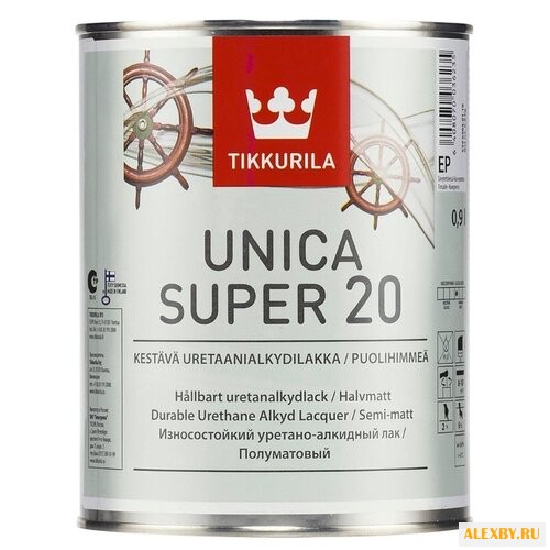 Лак Tikkurila Unica Super 20