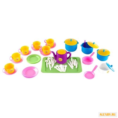 Набор посуды Пластмастер Позови