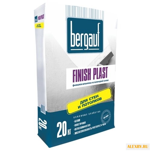 Шпатлевка Bergauf Finish Plast