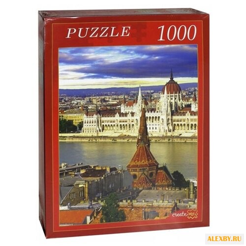 Пазл Рыжий кот Здание