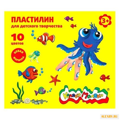 Пластилин Каляка-Маляка 10