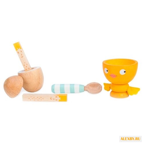 Набор продуктов с посудой Le