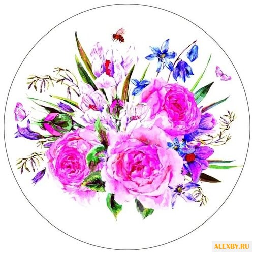 Цветной Вышивка крестом Букет с