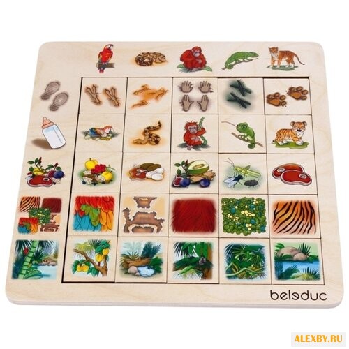 Рамка-вкладыш Beleduc Джунгли