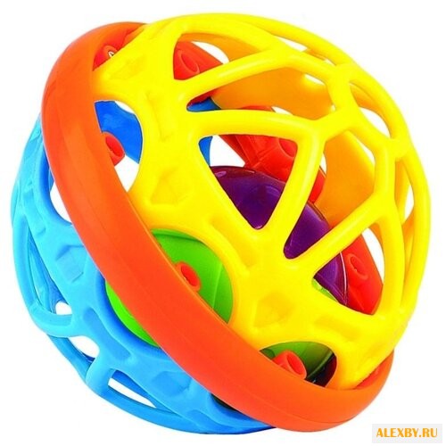 Погремушка Mioshi Tech Гибкий шар