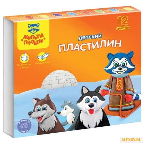 Пластилин Мульти-Пульти Енот на