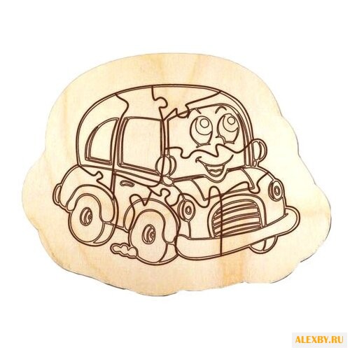 Рамка-вкладыш Полноцвет Машинка