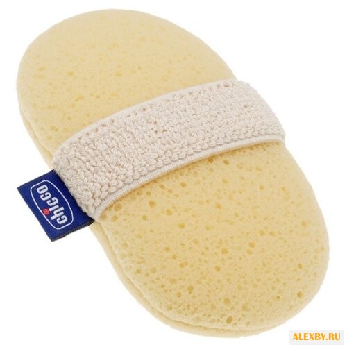 Губка Chicco с карманом для