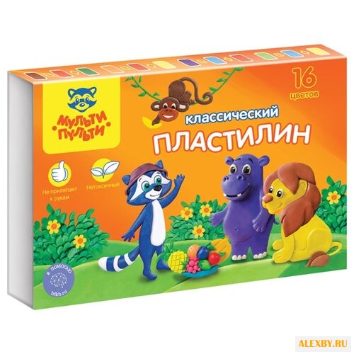 Пластилин Мульти-Пульти