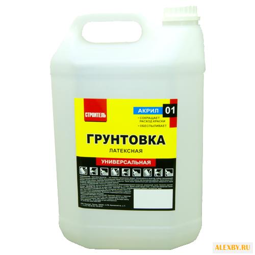 Грунтовка Строитель Акрил-01