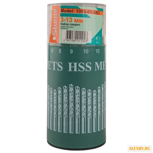 Набор сверл Sturm! 1055-01-SS3